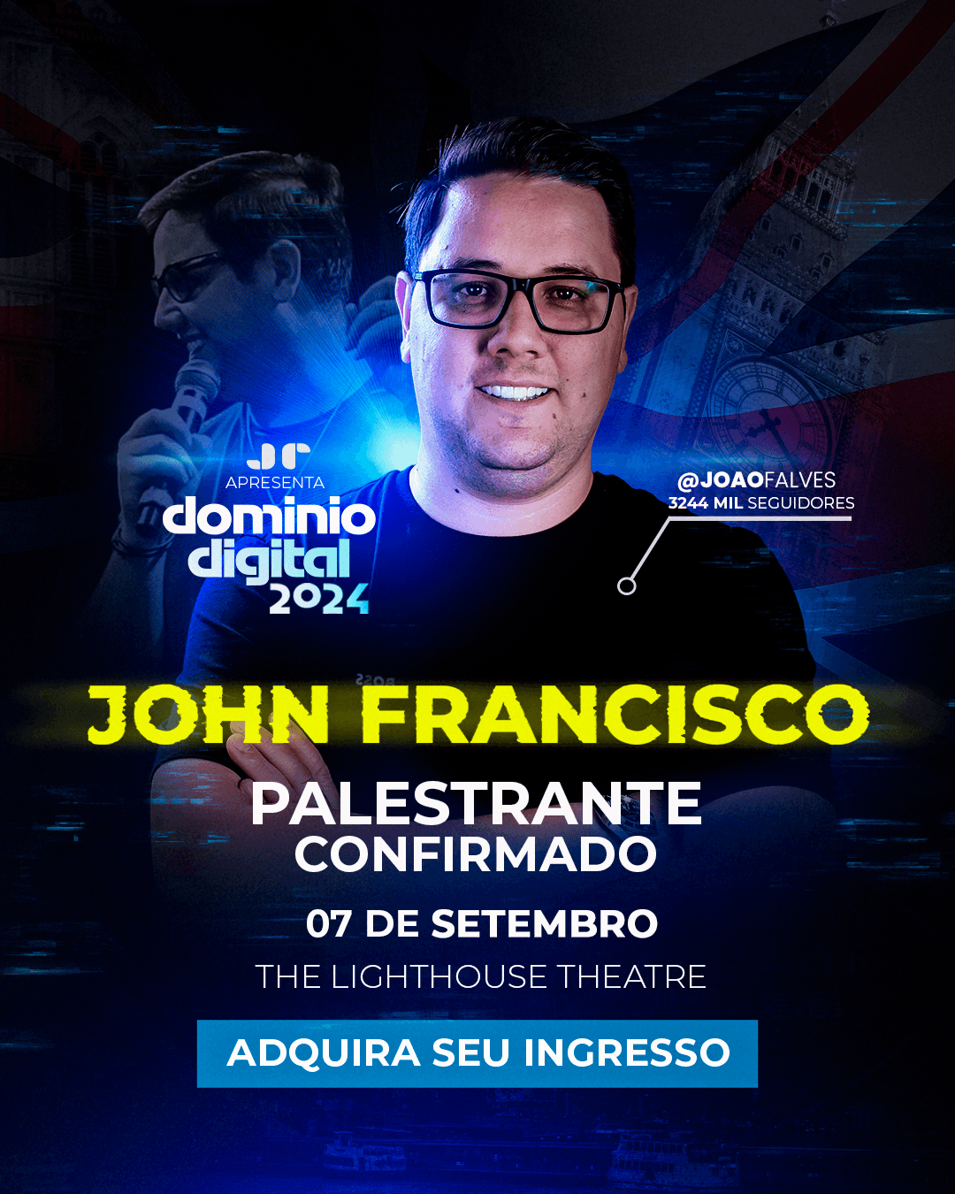 Confirmed-speaker graphic for John Francisco