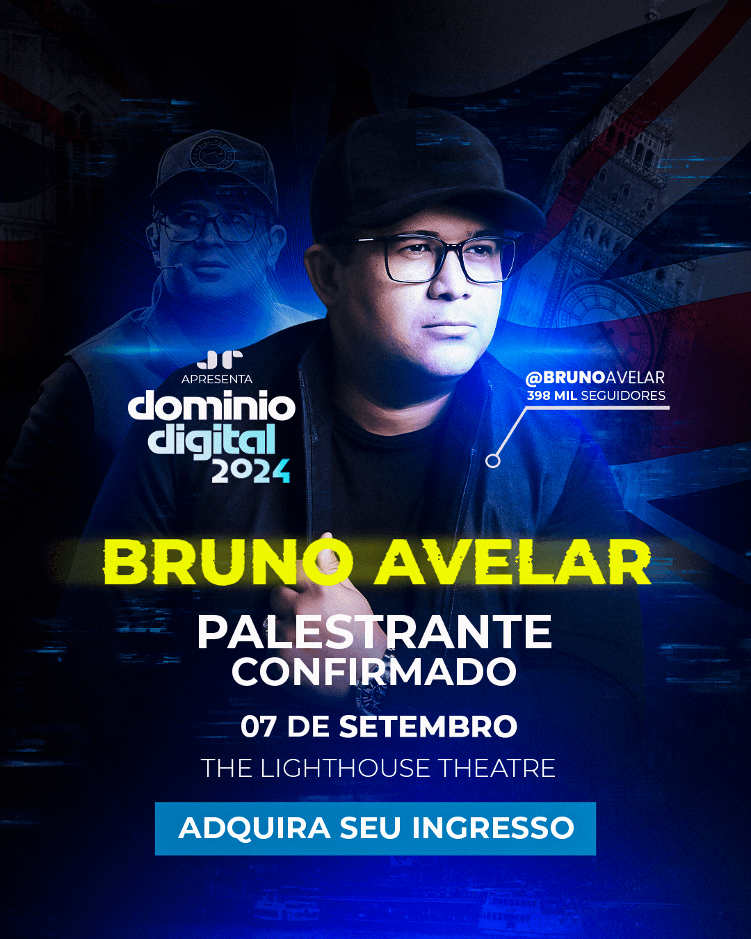 Confirmed-speaker graphic for Bruno Avelar