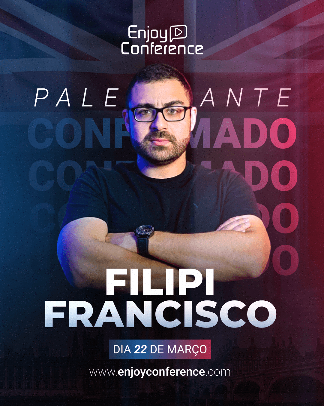 Confirmed-speaker graphic for Filipi Francisco