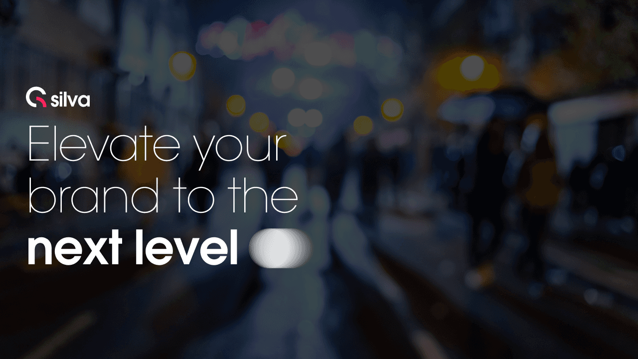 The same Elevate your brand message set over a blurred night-time street scene with bokeh lights